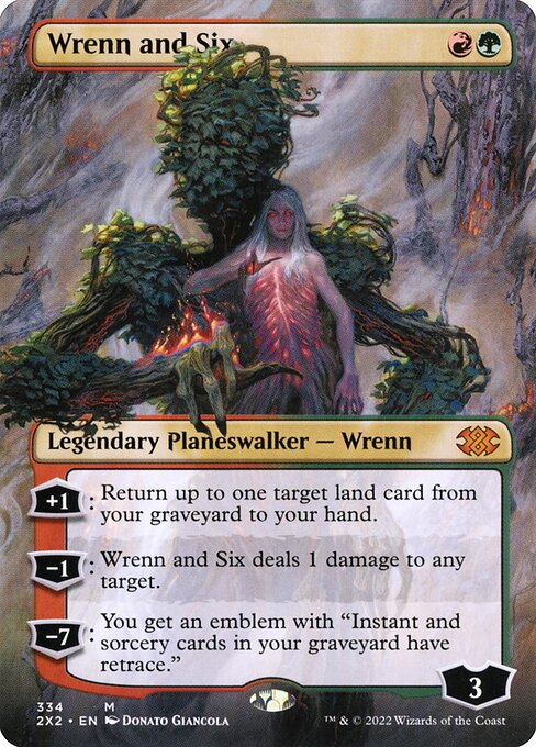 Carta Wrenn y Seis — Double Masters 2022 · 2X2 · #334
