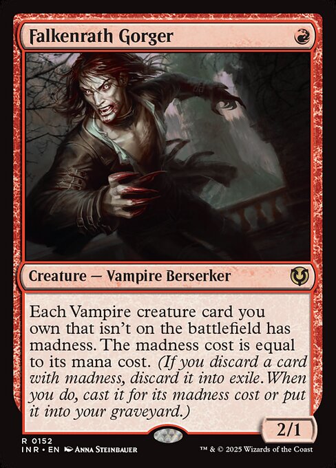 Carta Falkenrath Gorger — Innistrad Remastered · INR · #152