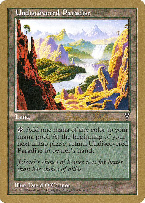 Paraíso virgen — World Championship Decks 1998