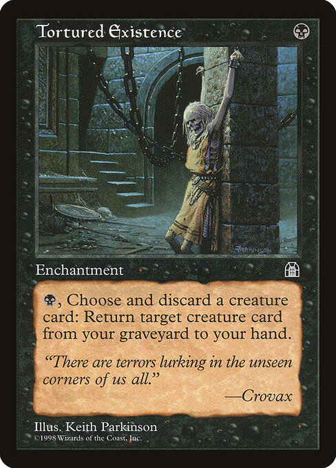 Carta Existencia atormentada — Stronghold · STH · #74