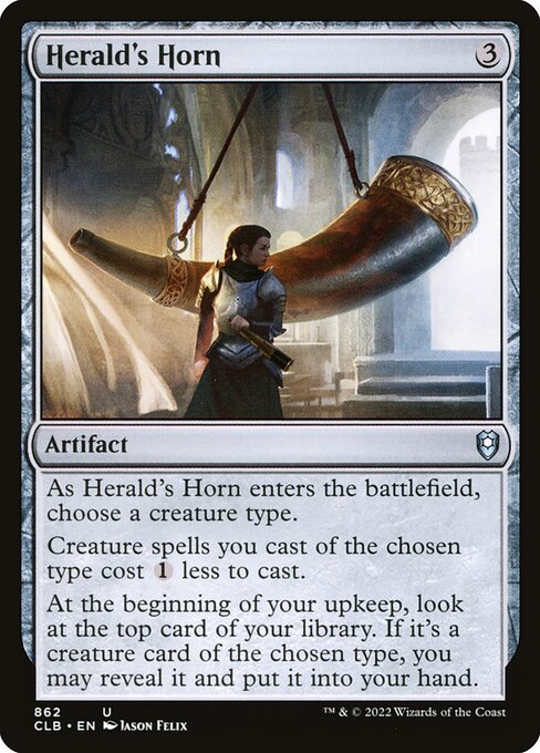 Cuerno del heraldo — Commander Legends: Battle for Baldur's Gate