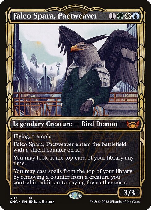 Falco Spara, el Tejepactos — Streets of New Capenna