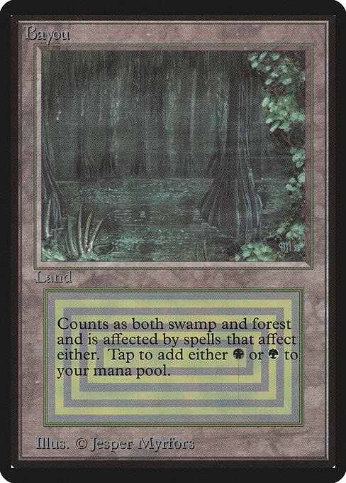 Bayou — Limited Edition Beta
