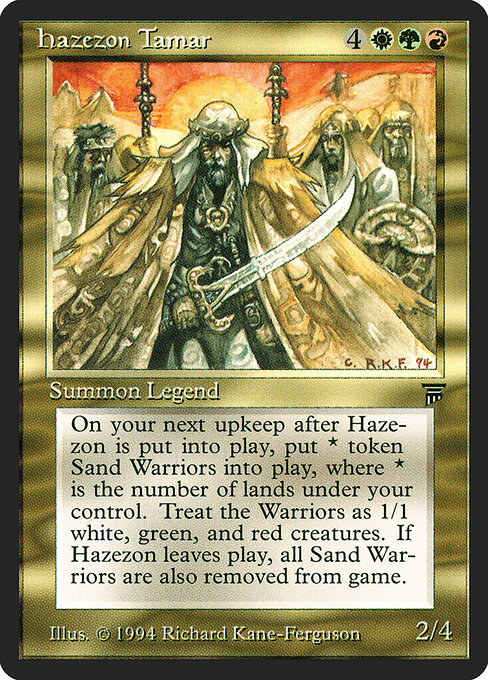 Carta Hazezon Tamar — Legends · LEG · #230