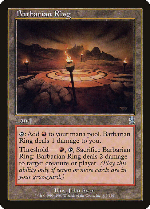 Carta Arena bárbara — Odyssey · ODY · #313