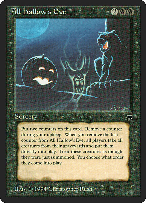 Carta All Hallow's Eve — Legends · LEG · #88