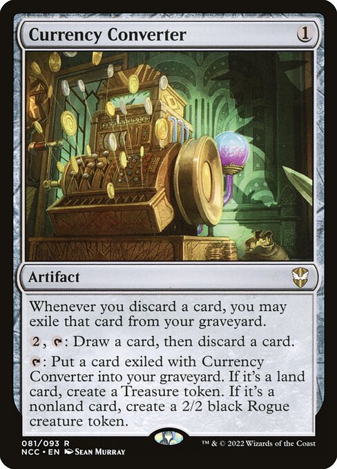 Conversor de divisas — New Capenna Commander