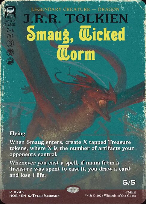 Smaug, gusano malvado — The Hobbit
