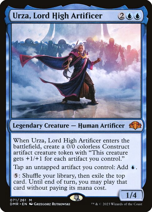 Urza, Señor Gran Artífice — Dominaria Remastered