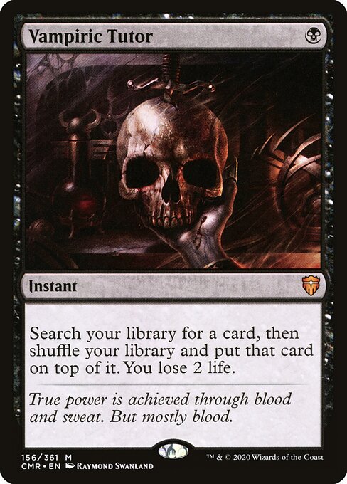 Tutor vampírico — Commander Legends