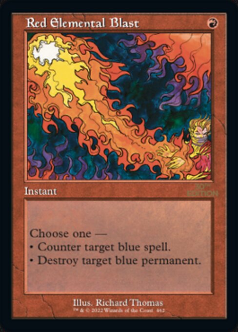 Ráfaga elemental roja — 30th Anniversary Edition