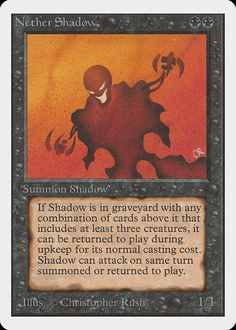 Carta Sombra del submundo — Unlimited Edition · 2ED · #117