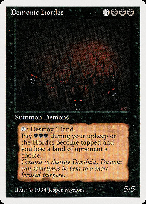 Demonic Hordes — Summer Magic / Edgar