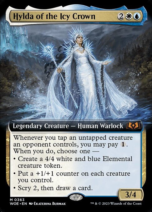 Carta Hylda de la corona de hielo — Wilds of Eldraine · WOE · #363