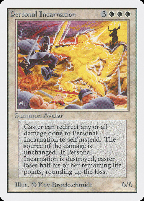 Carta Encarnación personal — Unlimited Edition · 2ED · #32