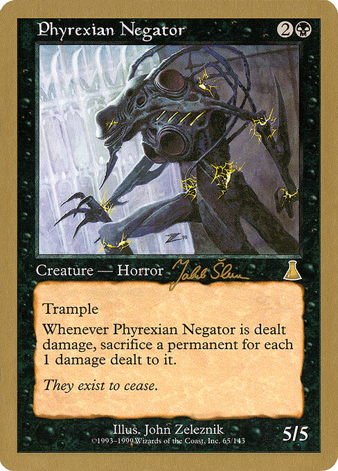 Carta Negador pirexiano — World Championship Decks 1999 · WC99 · #js65