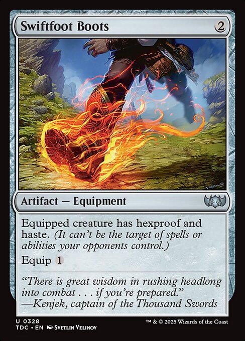 Botas de pies ligeros — Tarkir: Dragonstorm Commander