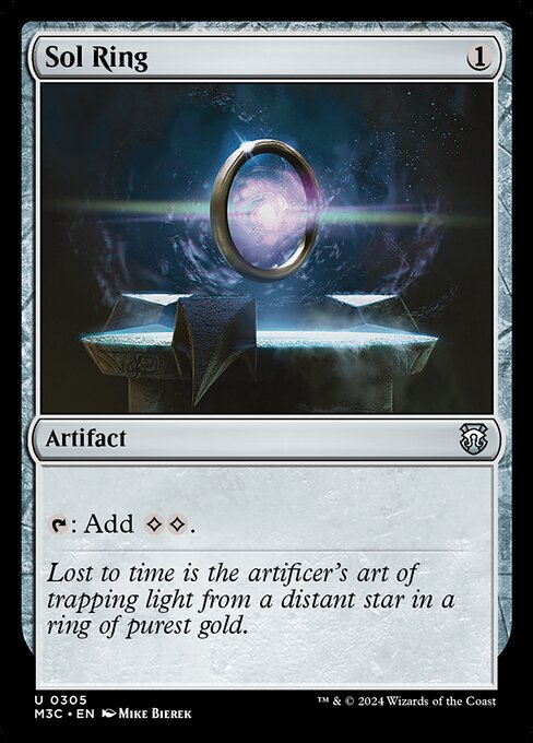 Anillo solar — Modern Horizons 3 Commander