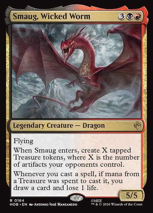 Smaug, gusano malvado — The Hobbit