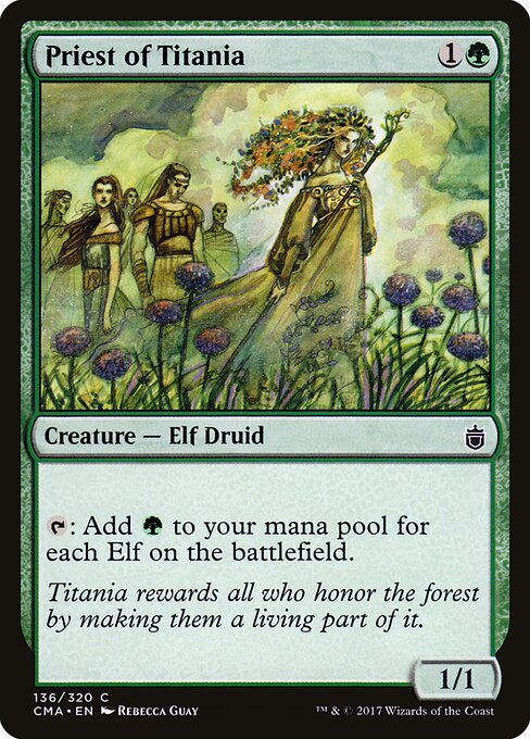 Sacerdotisa de Titania — Commander Anthology