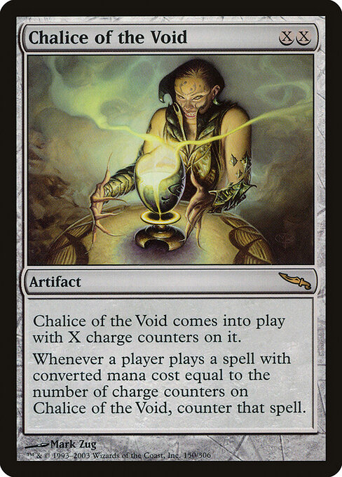 Carta Cáliz del vacío — Mirrodin · MRD · #150