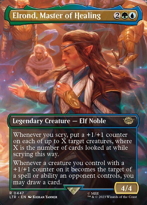 Carta Elrond, maestro de la curación — The Lord of the Rings: Tales of Middle-earth · LTR · #447