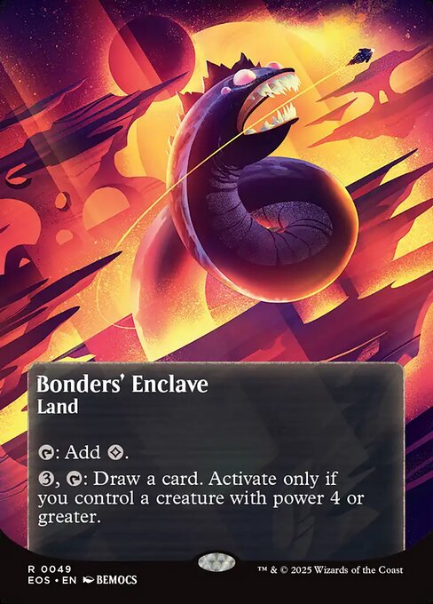 Carta Enclave de los vinculadores — Edge of Eternities: Stellar Sights · EOS · #49