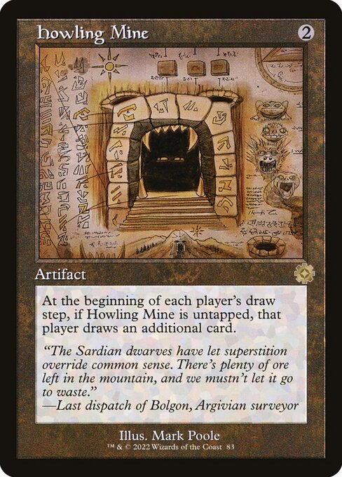 Mina aullante — The Brothers' War Retro Artifacts