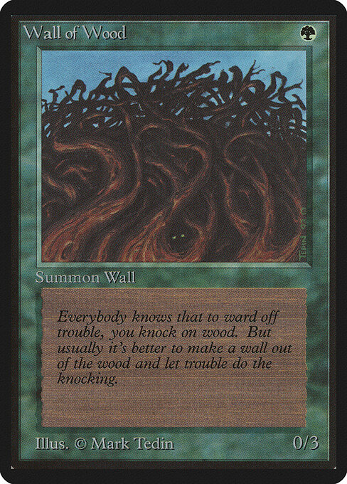 Muro de ramas — Limited Edition Beta