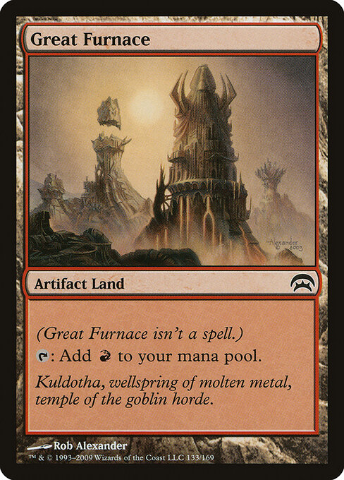 Gran horno — Planechase