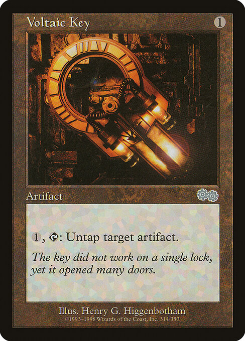 Llave voltaica — Urza's Saga