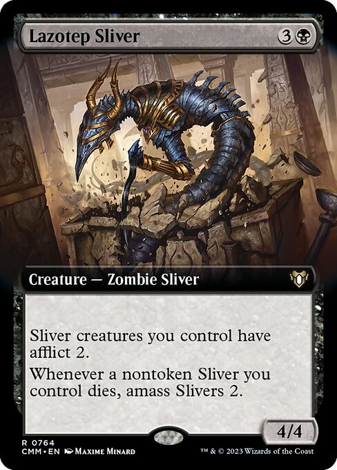 Carta Lazotep Sliver — Commander Masters · CMM · #764