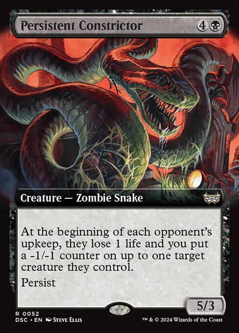 Boa persistente — Duskmourn: House of Horror Commander