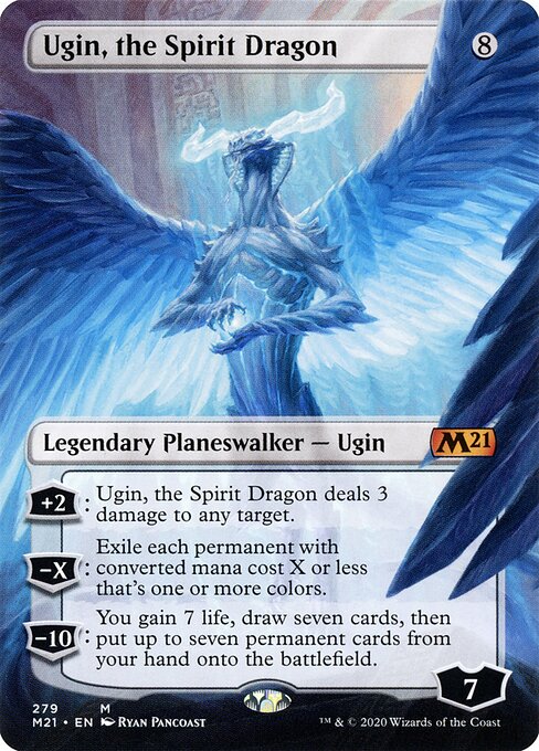Ugin, el dragón espíritu — Core Set 2021