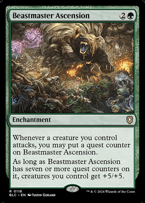 Ascenso del domador — Bloomburrow Commander