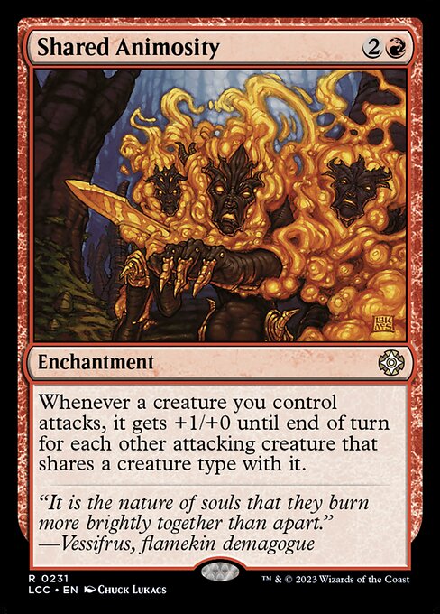 Animosidad compartida — The Lost Caverns of Ixalan Commander