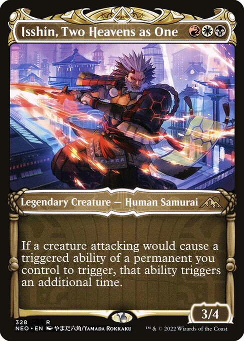 Isshin, dos cielos como uno — Kamigawa: Neon Dynasty