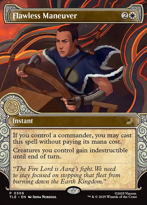Carta Maniobra sin igual — Avatar: The Last Airbender Eternal · TLE · #306