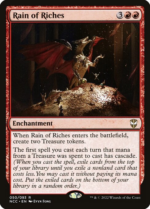 Lluvia de riquezas — New Capenna Commander
