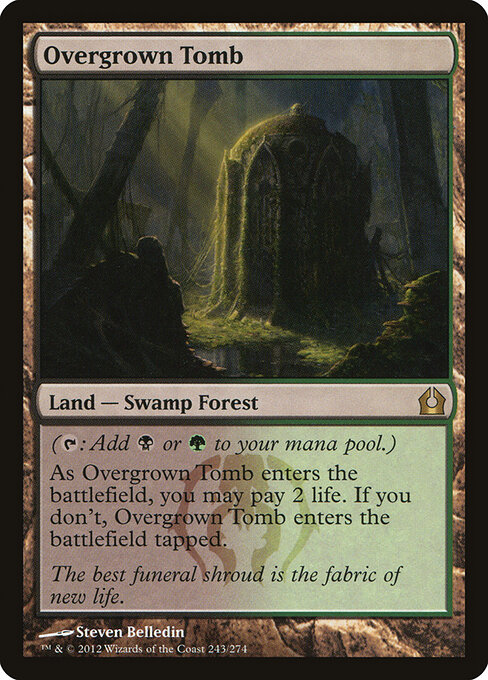 Tumba cubierta de hierbas — Return to Ravnica
