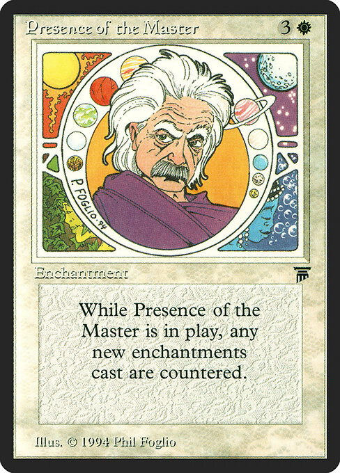 Carta Presencia de la señora — Legends · LEG · #31