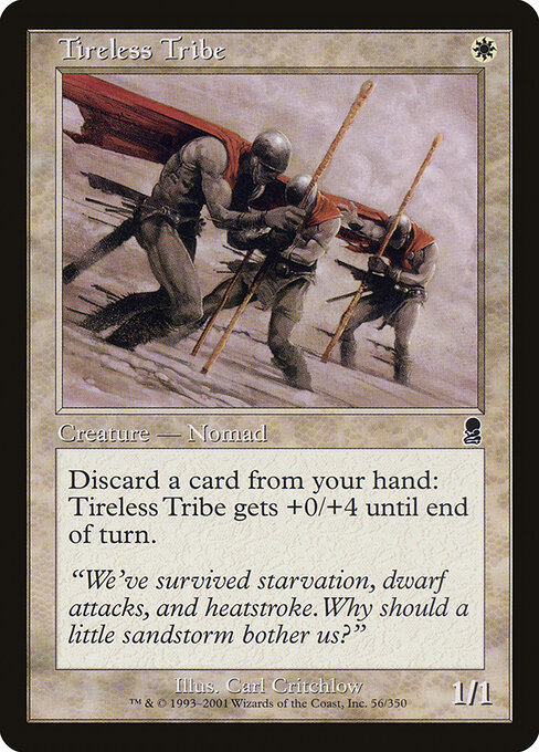 Carta Tribu incansable — Odyssey · ODY · #56