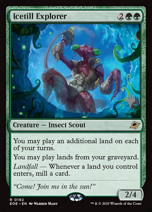 Escultista de arrastres glaciares — Edge of Eternities Promos