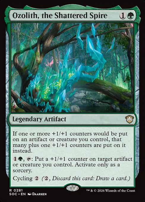 Carta Ozolito, la Torre Destrozada — Secrets of Strixhaven Commander · SOC · #281