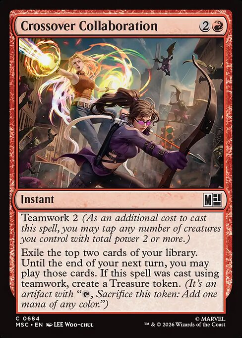Carta Crossover Collaboration — Marvel Super Heroes Commander · MSC · #684