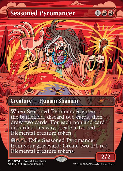 Piromante experimentado — Secret Lair Promo