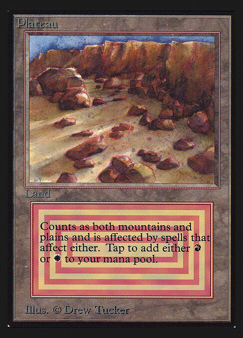 Plateau — Intl. Collectors' Edition