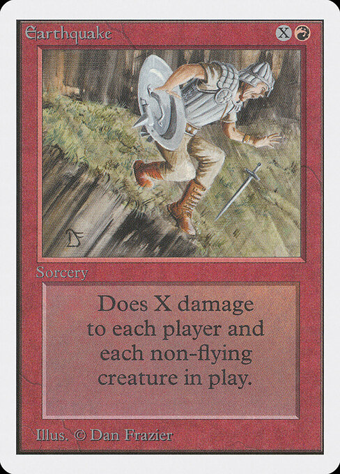 Carta Terremoto — Unlimited Edition · 2ED · #147