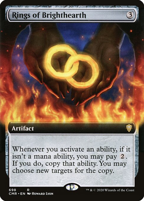 Anillos de Fogón Brillante — Commander Legends