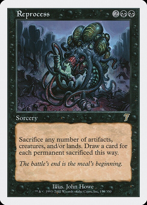 Carta Reprocesar — Seventh Edition · 7ED · #159